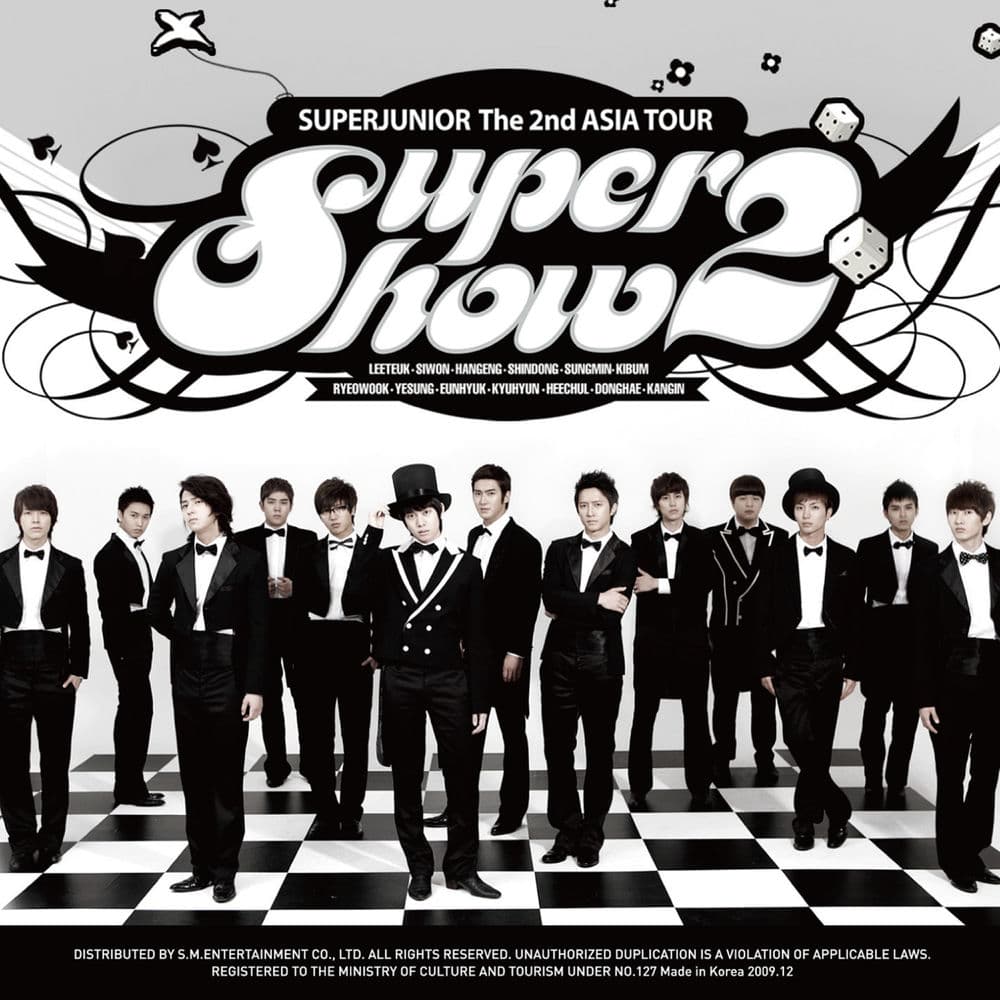 Super Show 2 - The 2nd Asia Tour Concert Album cover