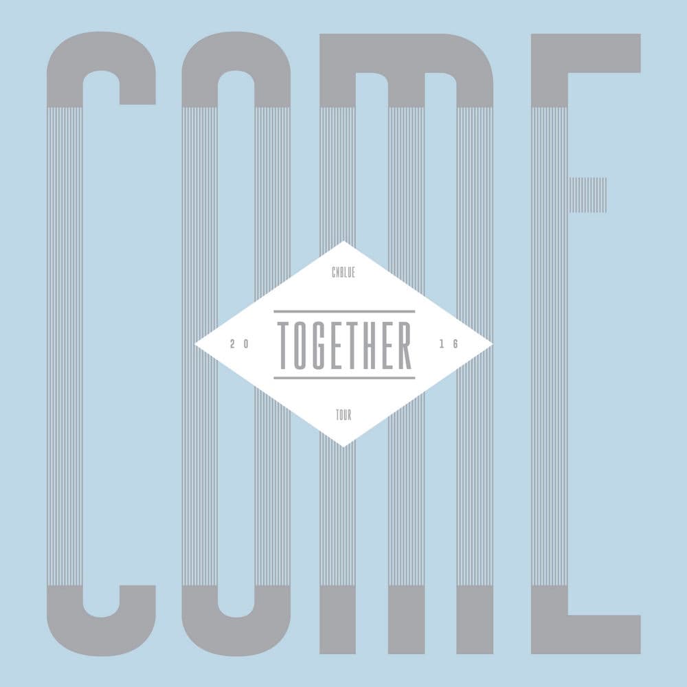 CNBLUE COME TOGETHER TOUR DVD cover